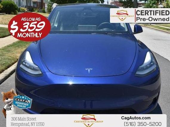 TESLA MODEL Y 2023 7SAYGAEE9PF907619 image